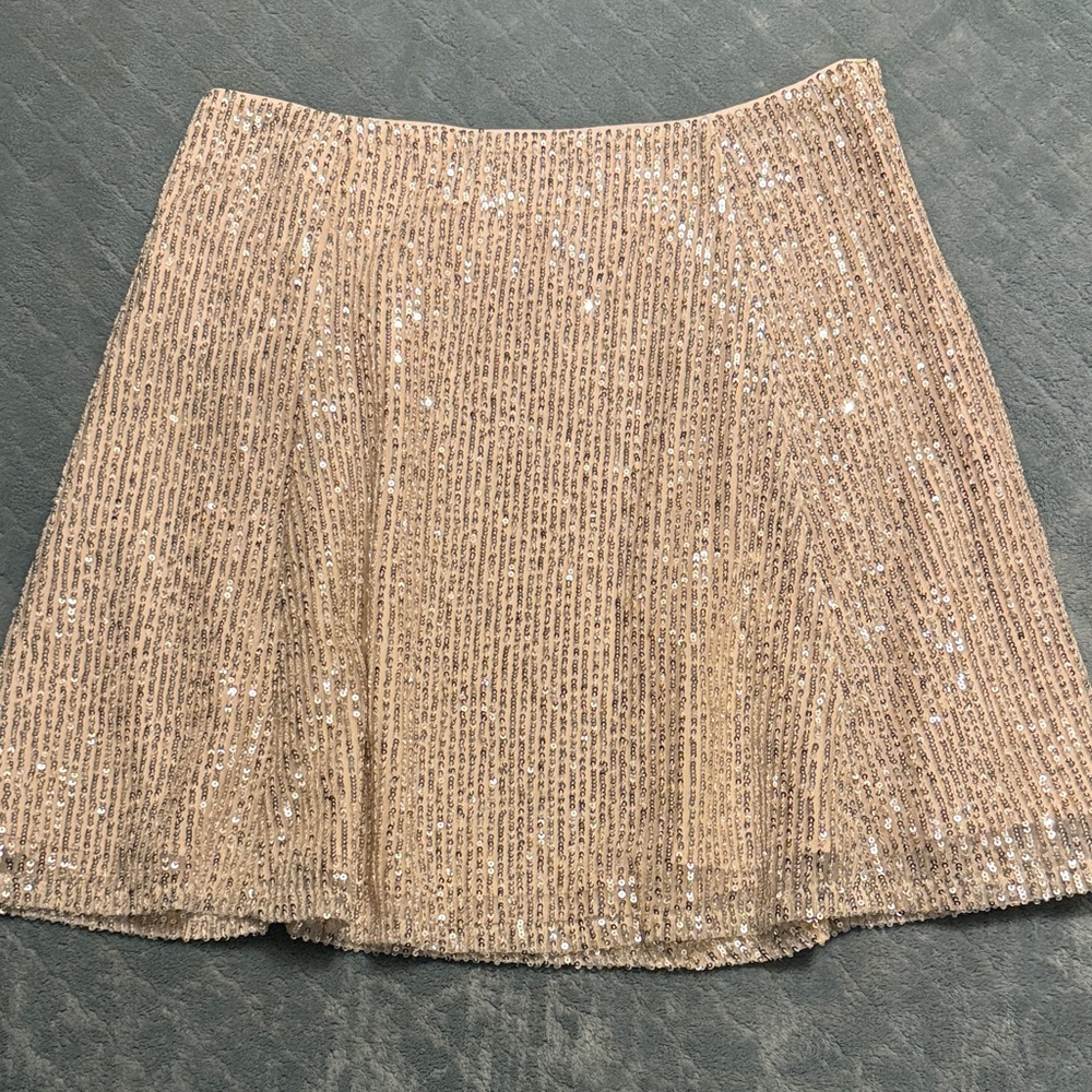 NWT Loft sequin skirt